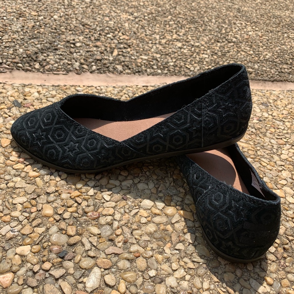Black Toms Flats